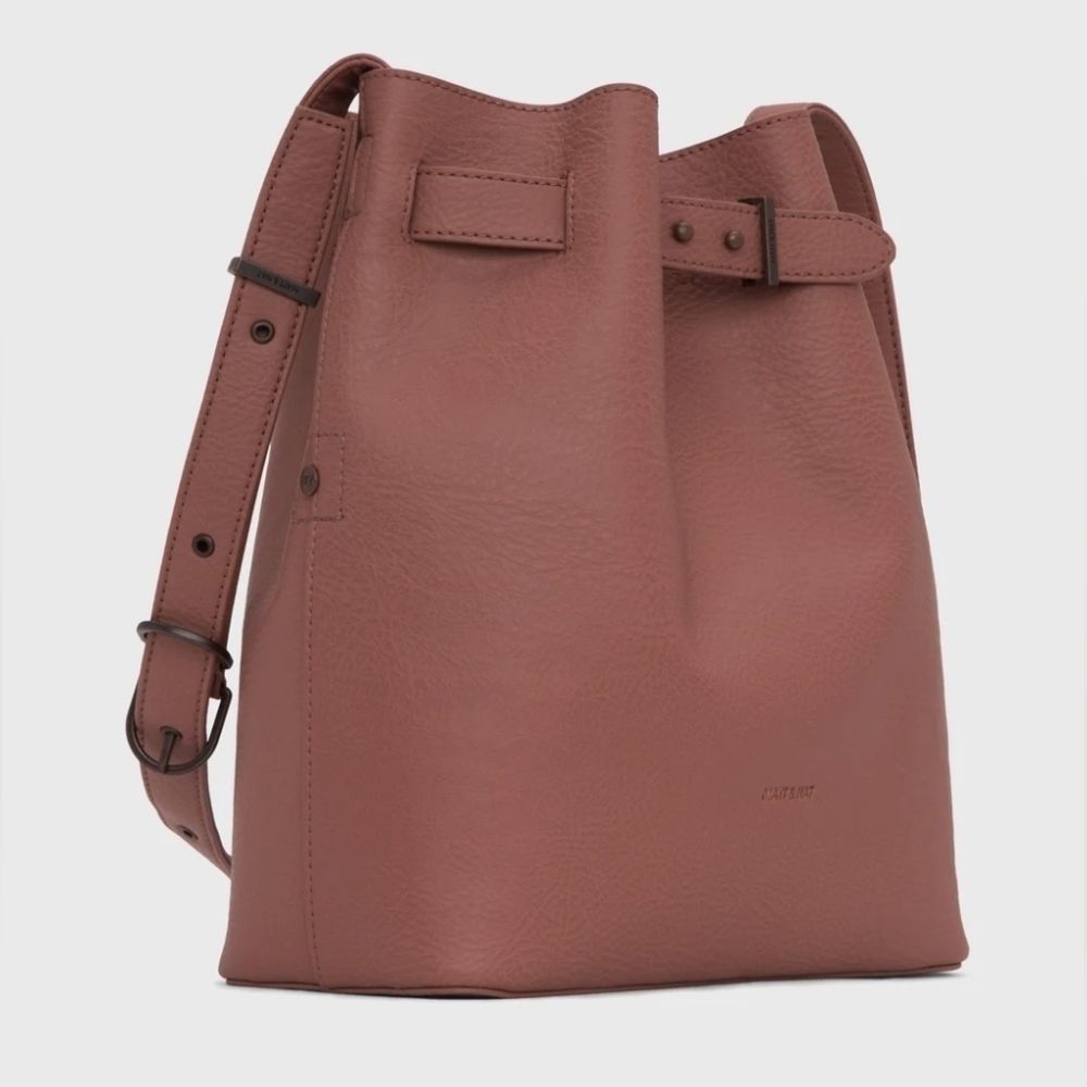 NWOT MATT&NAT LEXI Vegan Bucket Bag - Picture 1 of 11